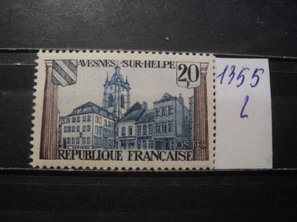 Фото марки Франция 1959г **