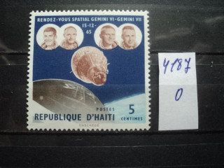 Фото марки Гаити 1968г **