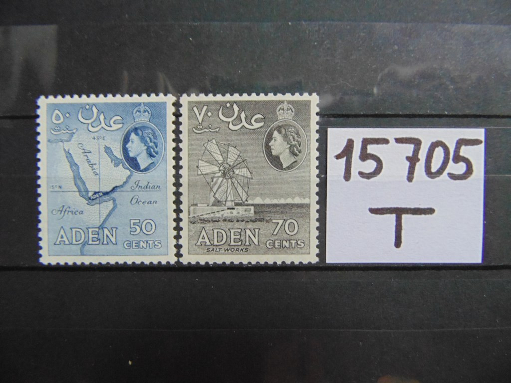 Фото марки Британский Аден 1953г **