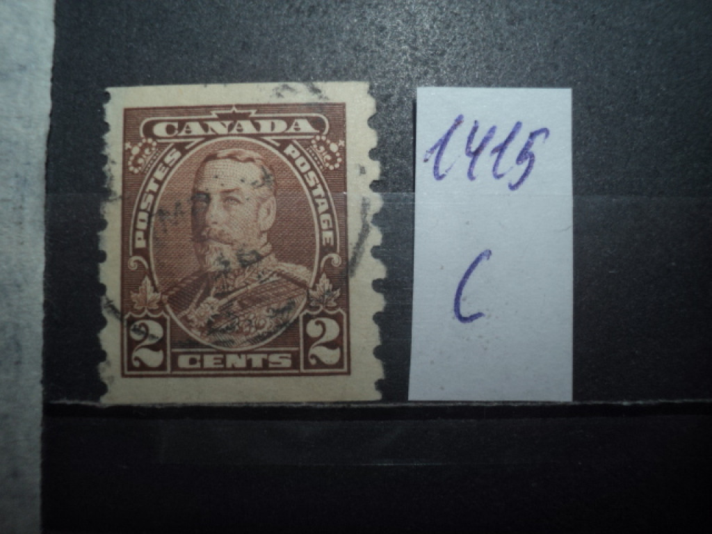 Фото марки Канада 1930г
