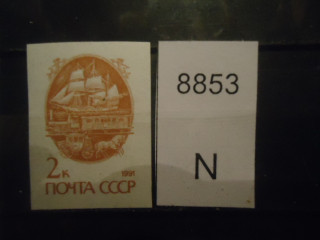 Фото марки СССР 1991г Беззубцовая **