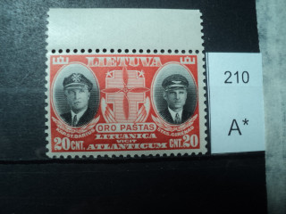 Фото марки Литва 1934г **