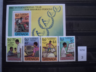 Фото марки Гренада 1981г /10евро/ **