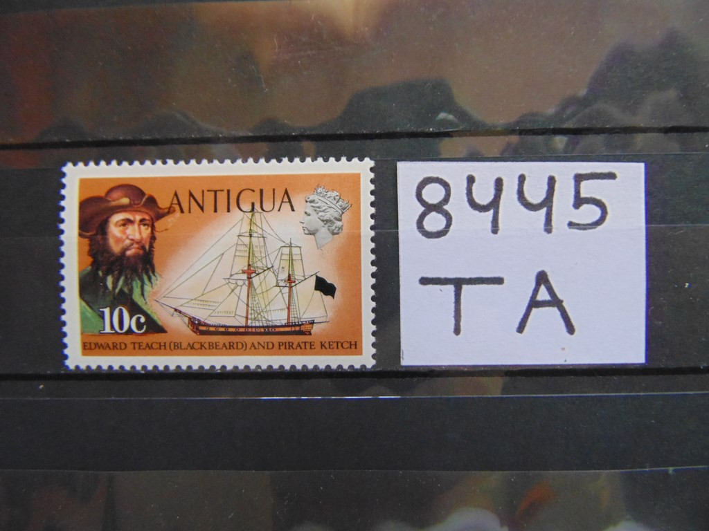 Фото марки Британская Антигуа 1970г **