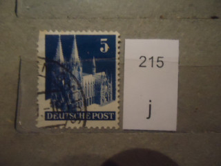 Фото марки Германия Американская зона 1948-51гг