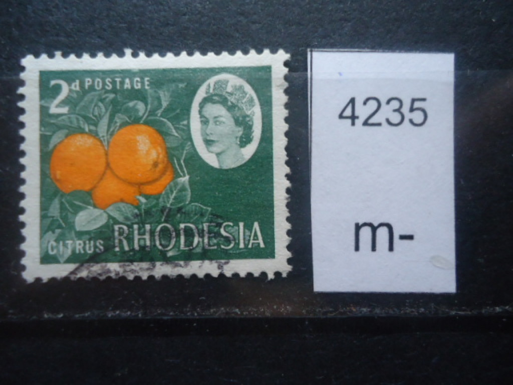 Фото марки Брит. Родезия 1966г