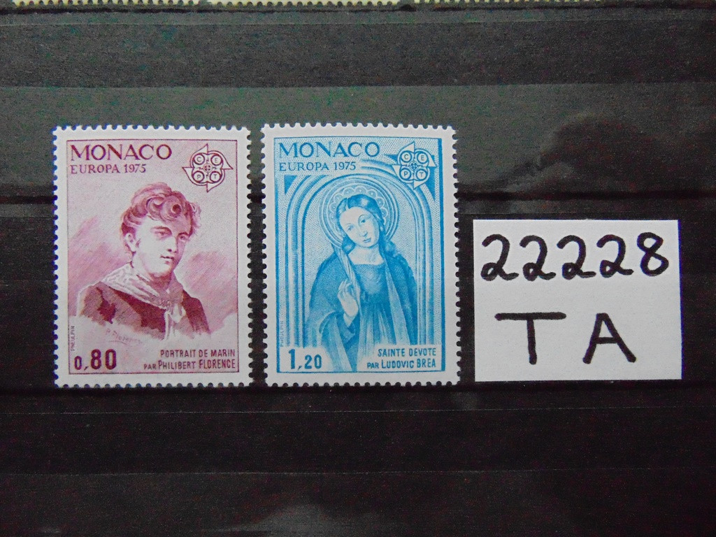 Фото марки Монако серия 1975г **