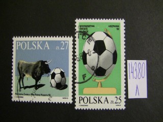 Фото марки Польша 1982г серия