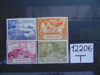 Фото марки Британские Виргинские острова серия 1949г **