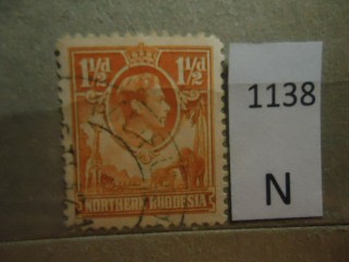 Фото марки Северная Родезия 1941г