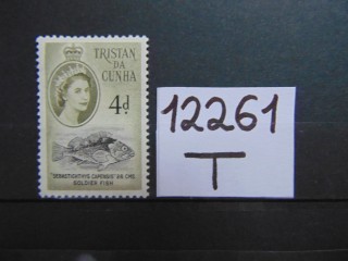 Фото марки Британский Тристран Да Кунья 1960г **
