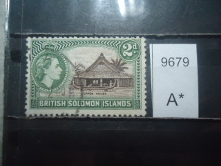 Фото марки Брит. Соломоновы острова 1956г