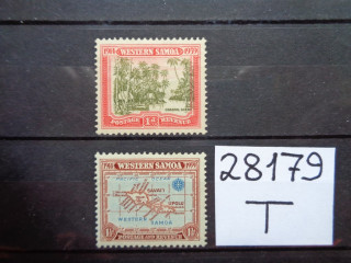 Фото марки Британская Самоа 1939г *