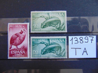 Фото марки Испанская Рио Муни серия 1964г **