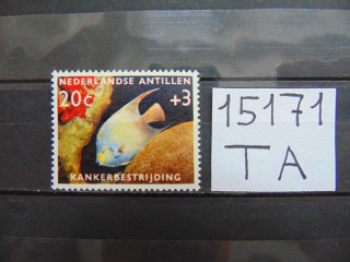 Фото марки Нидерландские Антильские Острова 1960г **
