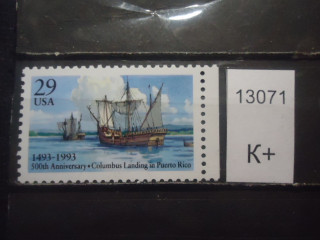 Фото марки США 1992г (Колумб) **