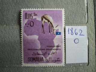 Фото марки Сомали 1960г **