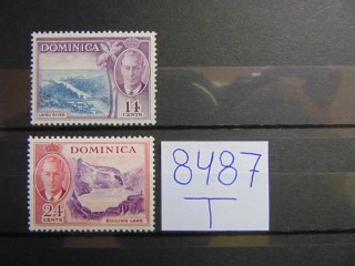 Фото марки Британская Доминика 1951г *