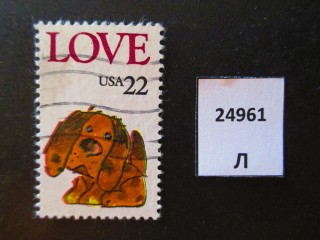 Фото марки США 1986г