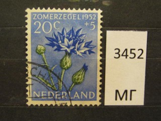 Фото марки Нидерланды 1952г