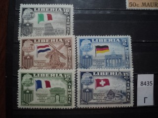 Фото марки Либерия. 1956г
