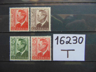 Фото марки Британская Австралия серия 1950г **