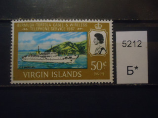 Фото марки Брит. Виргинские острова 1967г **
