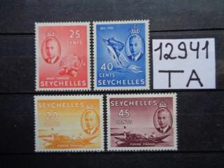 Фото марки Британские Сейшелы 1952г *
