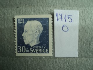 Фото марки Швеция 1948г **
