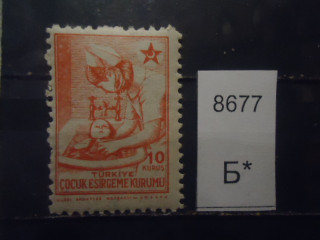 Фото марки Турция 1943г *