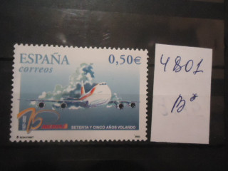 Фото марки Испания 2002г **