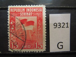 Фото марки Индонезия 1950г