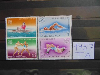 Фото марки Румыния 1984г