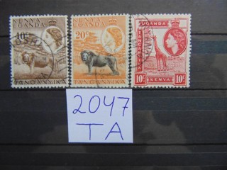 Фото марки Британская Кения 1954г