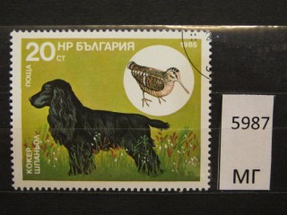 Фото марки Болгария 1985г