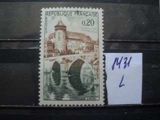 Фото марки Франция 1962г **