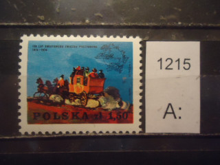 Фото марки Польша 1974г **