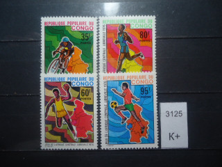 Фото марки Франц. Конго 1976г **