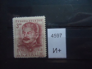 Фото марки Чехословакия 1949г **