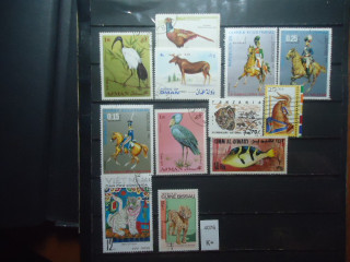 Фото марки Набор марок фауны