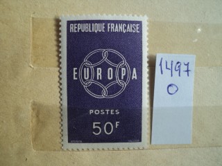 Фото марки Франция 1959г **