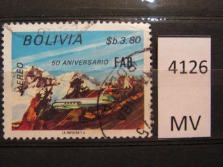 Фото марки Боливия 1974г