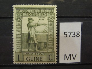 Фото марки Португальская Гвинея 1938г *