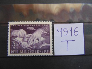 Фото марки Австрия марка 1962г **