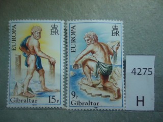 Фото марки Гибралтар 1981г серия **