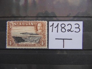 Фото марки Британская Св. Люсия 1936г *