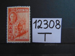 Фото марки Британский Саравак 1950г **