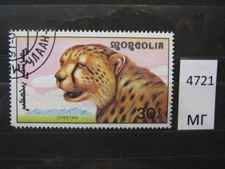 Фото марки Монголия 1991г