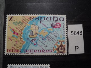 Фото марки Испания 1981г **