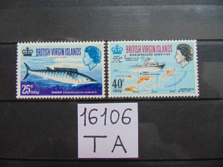 Фото марки Британские Виргинские Острова 1968г **